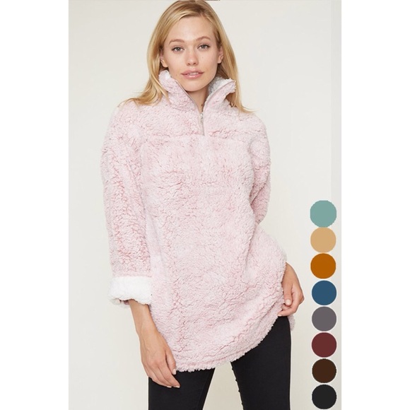 Blush Colored Pullover - Picture 4 of 5